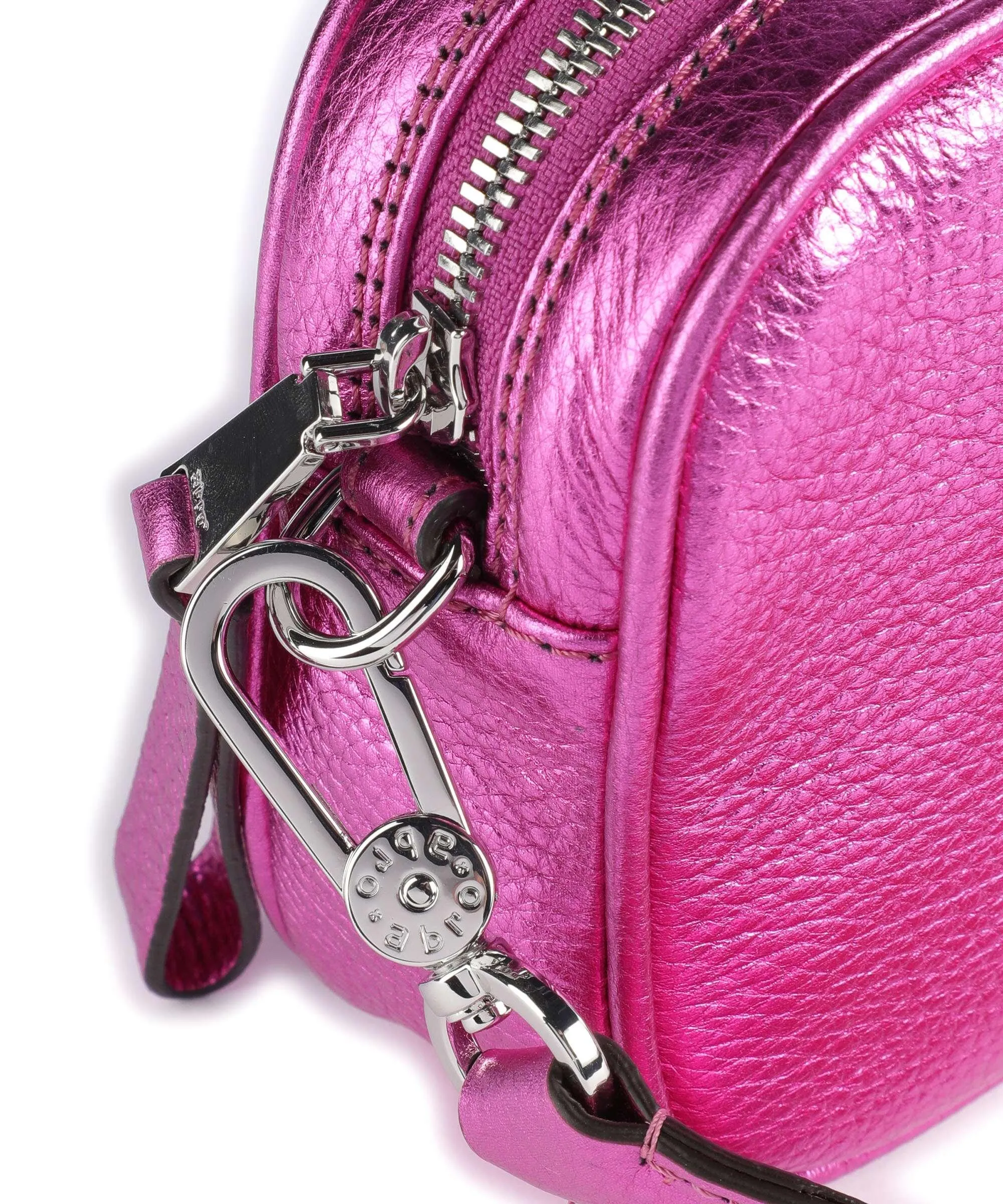  Abro Shimmer Tina Borsa a tracolla pelle di vacchetta grana pink  
