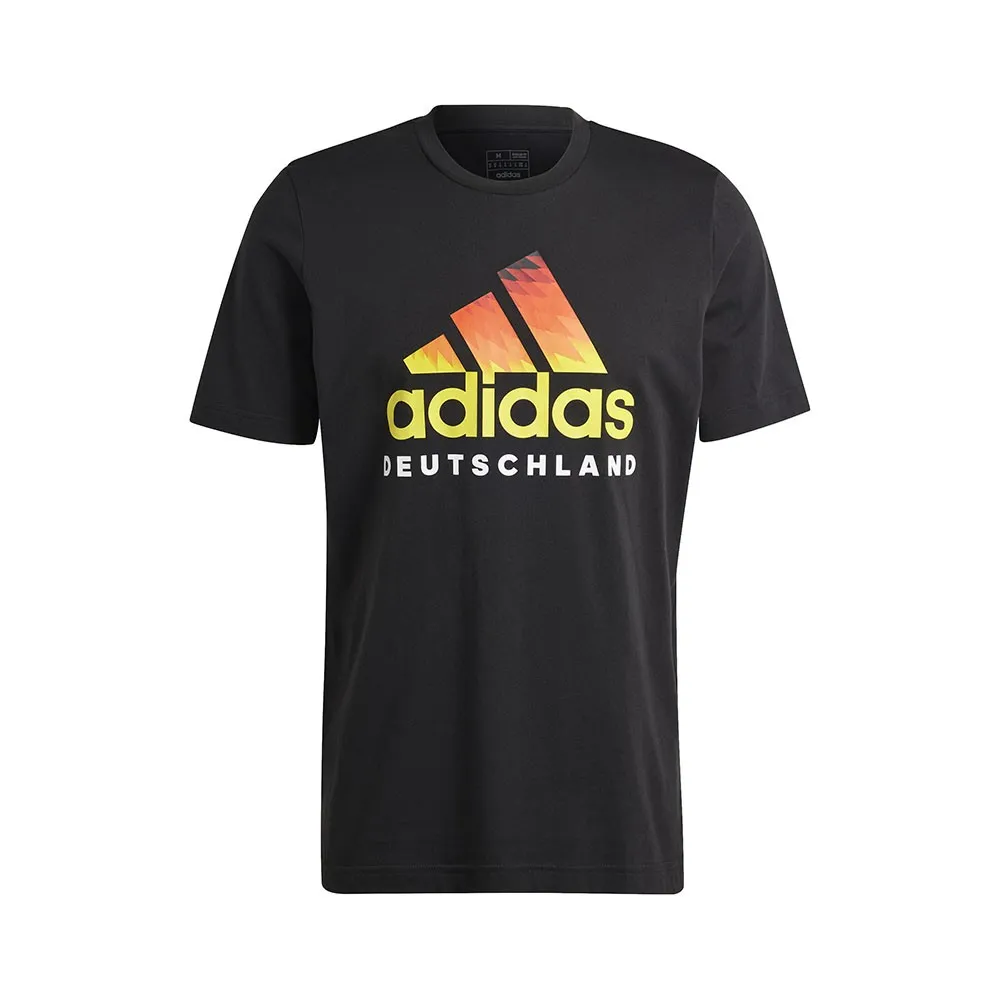 ADIDAS Germany Dna Graphic Black Orange Men's Soccer Jersey