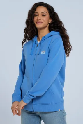Animal Nikki Felpa donna tessuto biologico cappuccio zip