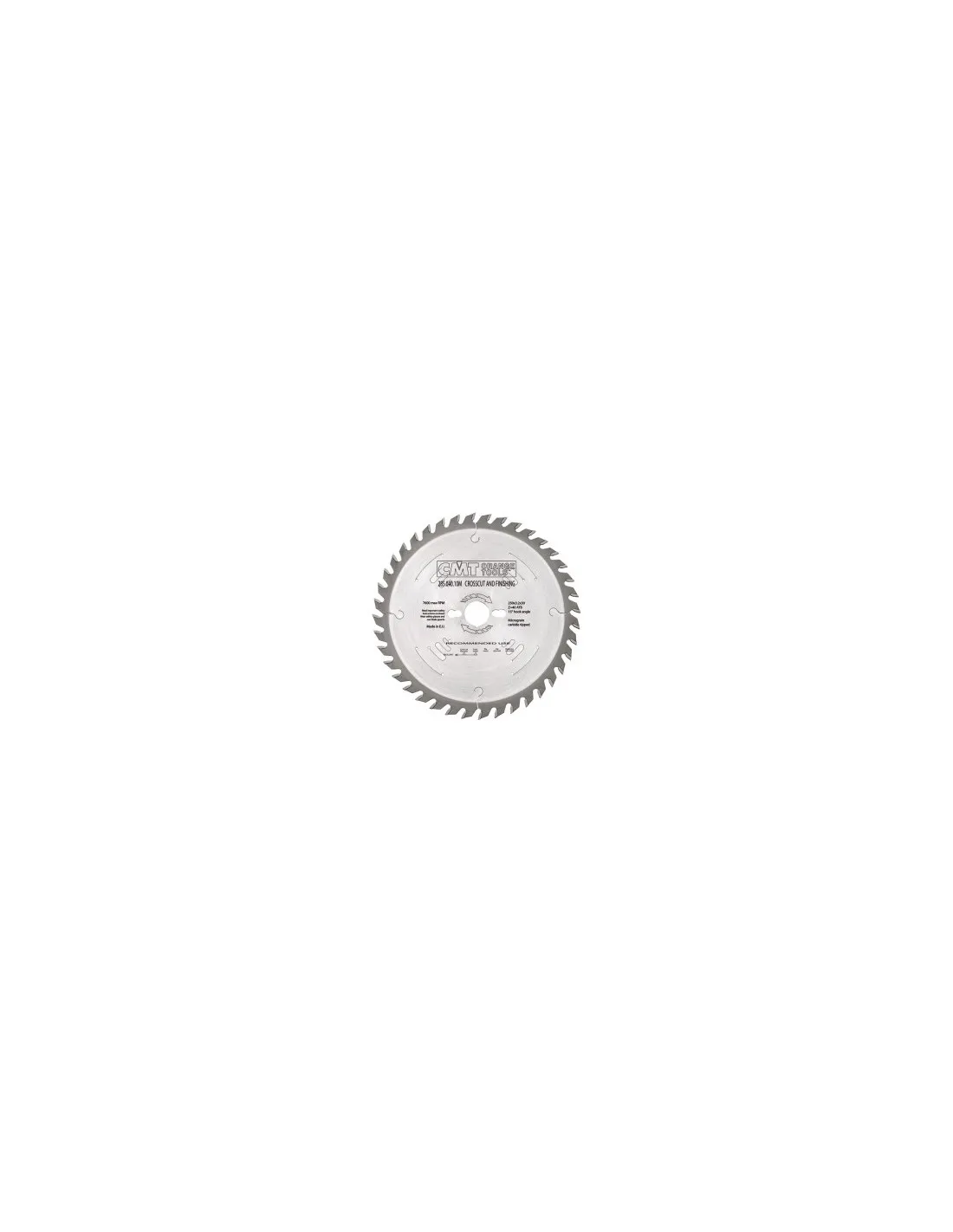 CMT 285.060.10M LAMA TAGL.TRAV.VENA 250X30 Z  60