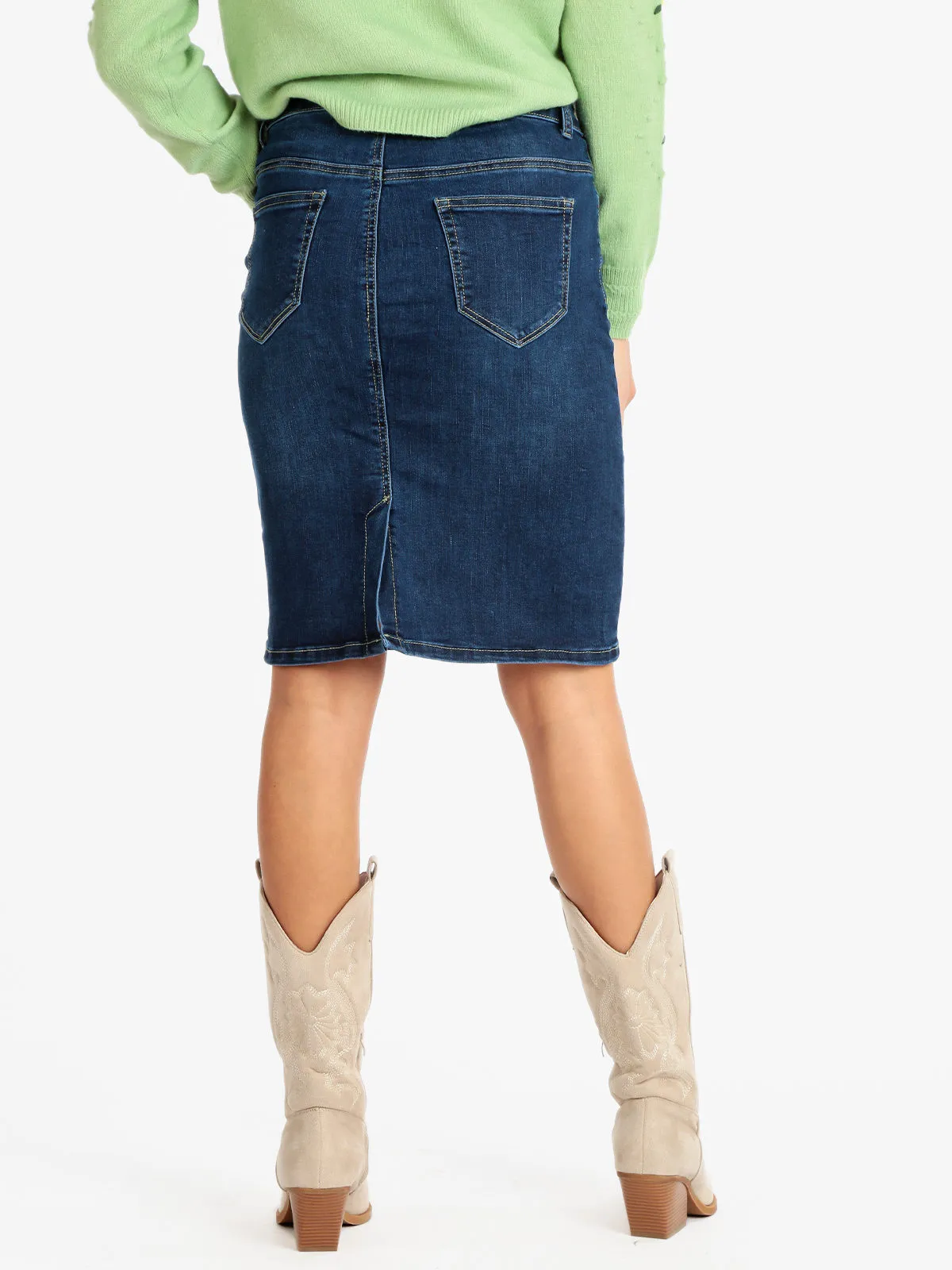 Women's GUESS Red Denim Sweater