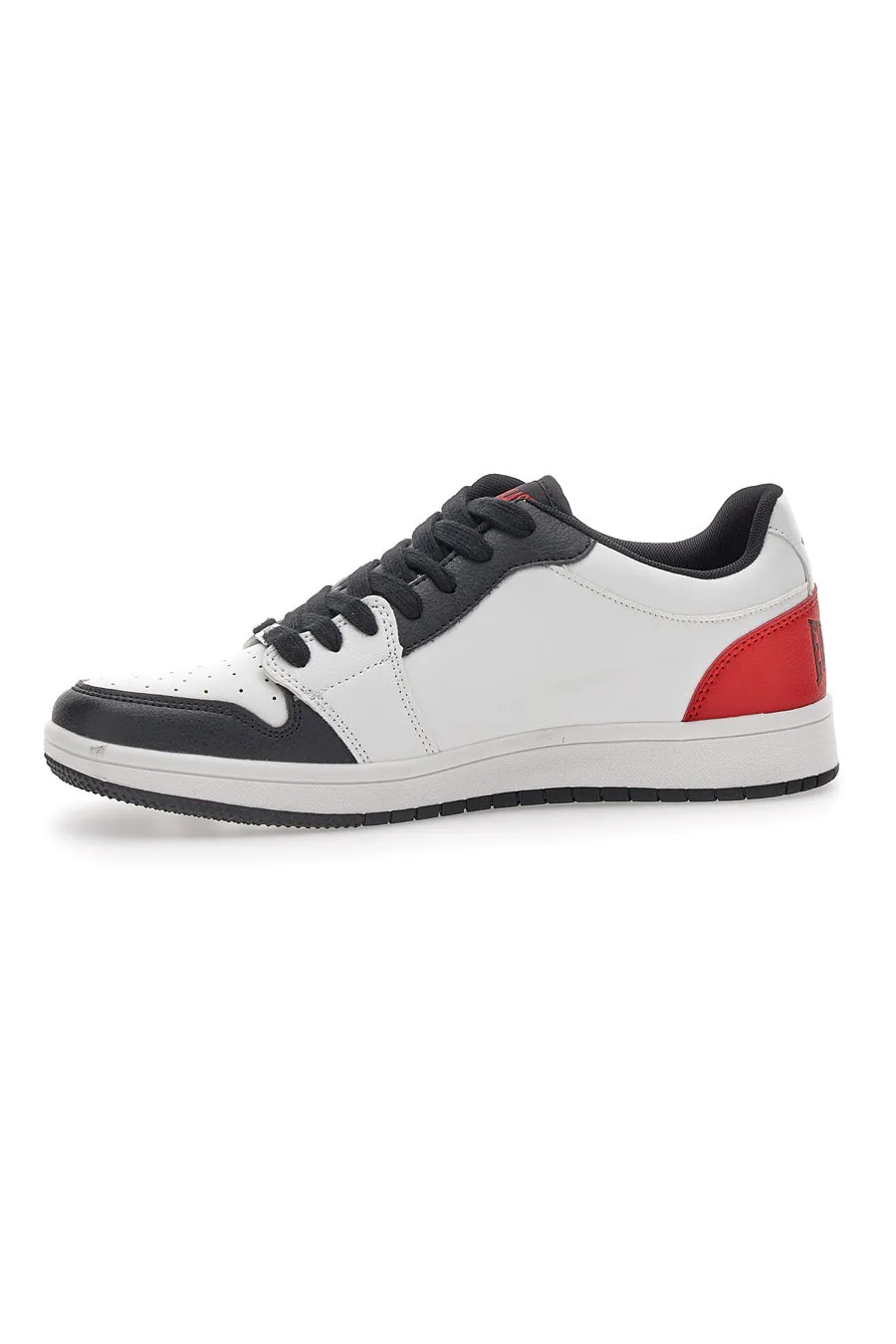 EVERLAST White and Red Casual Everlast 715 Sneakers