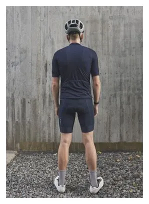 Navy POC Essential Road Logo Short Sleeve Shirt