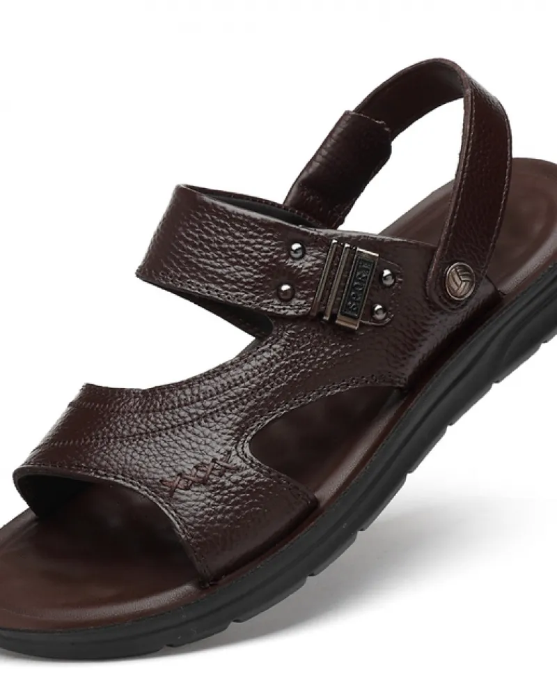 Masculine Sandals For Men Men's Sandals Men Genuine Classic Sandals For Men