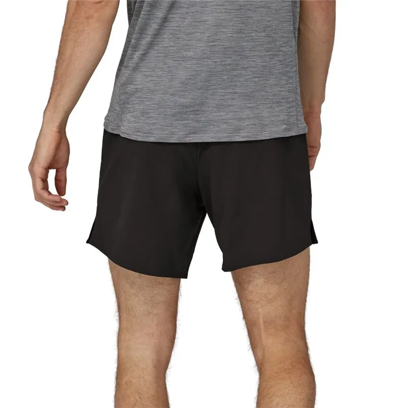 Yellow Elastic Waist Shorts