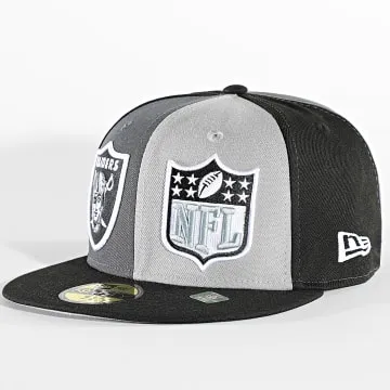 Raiders 59Fifty Nero cappello