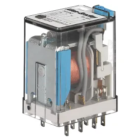 Relè monostabile Allen Bradley serie 700-HC, 4PDT, bobina 12V cc, A innesto