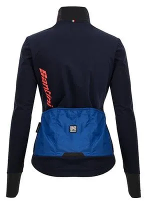 Santini Vega Blue Women's Long Sleeve Jacket
